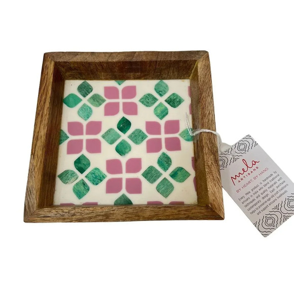 Inlaid Trinket Jewelry Tray - Picture 3 of 5